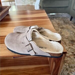Birkenstock Boston Shearling clogs